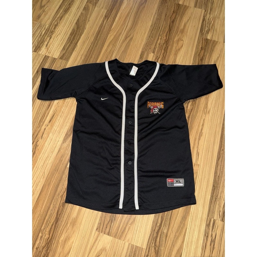 Nike VTG Y2K Pittsburgh Pirates‎ Youth Boys Sz XL 20 Embroidered Jersey
